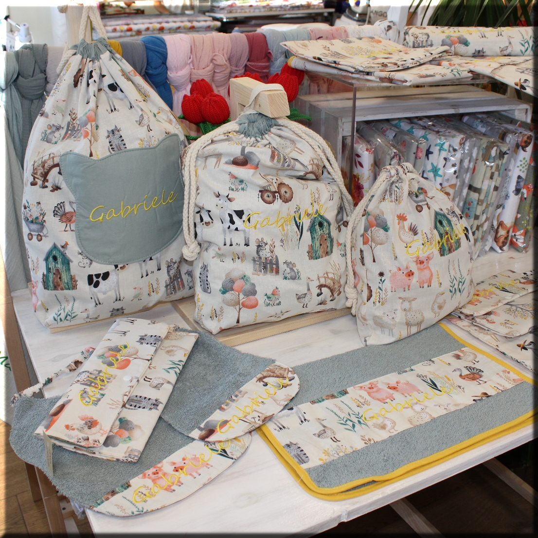 set asilo personalizzati